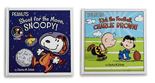 Beispielbild fr Kohls Cares Peanuts Shoot from the Moon, Snoopy! and Kick The Football, Charlie Brown! zum Verkauf von SecondSale