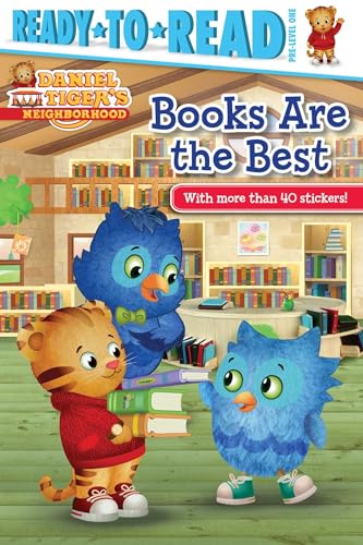 9781534454903: Books Are the Best (Daniel Tiger's Neighborhood: Ready to Read, Pre-level 1)