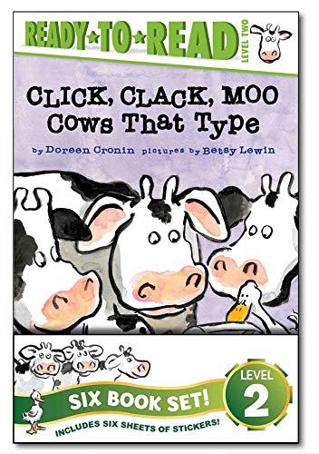 Stock image for Click, Clack! Ready-to-Read Value Pack: Click, Clack, Moo / Giggle, Giggle, Quack / Dooby Dooby Moo / Click, Clack, Boo! / Click, Clack, Peep! / Click, Clack, Surprise! for sale by Revaluation Books