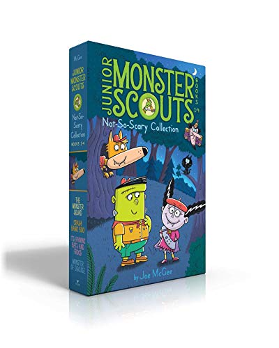 Imagen de archivo de Junior Monster Scouts Not-So-Scary Collection Books 1-4 (Boxed Set): The Monster Squad; Crash! Bang! Boo!; It's Raining Bats and Frogs!; Monster of Disguise a la venta por Books Unplugged