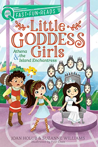 Stock image for Athena & the Island Enchantress: Little Goddess Girls 5 (QUIX) for sale by SecondSale