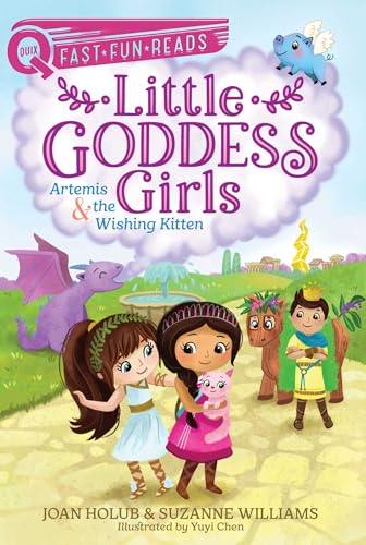 Stock image for Artemis & the Wishing Kitten: A QUIX Book (8) (Little Goddess Girls) for sale by Jenson Books Inc
