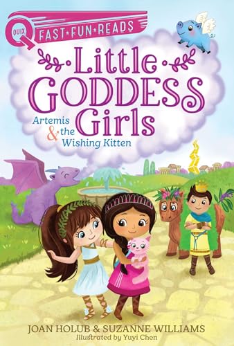 Stock image for Artemis & the Wishing Kitten: Little Goddess Girls 8 (QUIX) for sale by HPB-Red