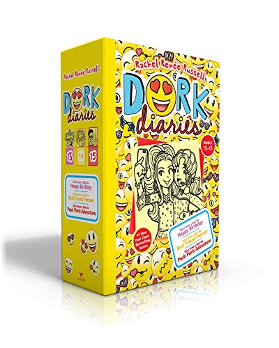 Stock image for Dork Diaries Books 13-15: Dork Diaries 13; Dork Diaries 14; Dork Diaries 15 for sale by Ergodebooks