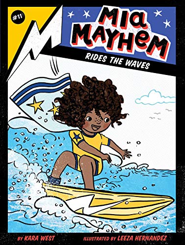Beispielbild fr Mia Mayhem Rides the Waves zum Verkauf von Better World Books