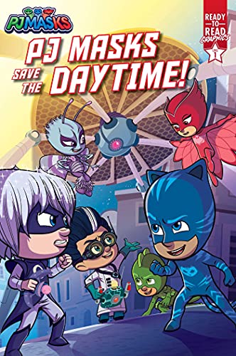 Imagen de archivo de PJ Masks Save the Daytime!: Ready-to-Read Graphics Level 1 a la venta por Friends of Johnson County Library