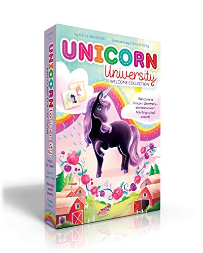 Stock image for Unicorn University Welcome Collection (Boxed Set): Twilight, Say Cheese!; Sapphires Special Power; Shamrocks Seaside Sleepover; Comets Big Win for sale by Goodwill of Colorado