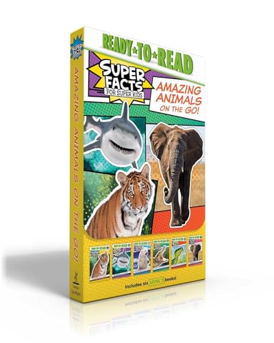 9781534497023: Amazing Animals on the Go!: Tigers Can't Purr! / Sharks Can't Smile! / Polar Bear Fur Isn't White! / Alligators and Crocodiles Can't Chew! / Snakes ... Facts for Super Kids; Ready-To-Read, Level 2)
