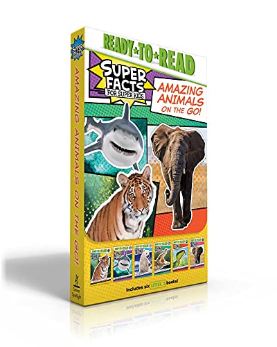 9781534497023: Amazing Animals on the Go! (Boxed Set): Tigers Can't Purr!; Sharks Can't Smile!; Polar Bear Fur Isn't White!; Alligators and Crocodiles Can't Chew!; ... Don't Like Ants! (Super Facts for Super Kids)