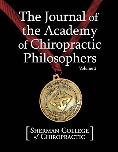 Imagen de archivo de The Journal of the Academy of Chiropractic Philosophers: Vol 2 a la venta por Revaluation Books