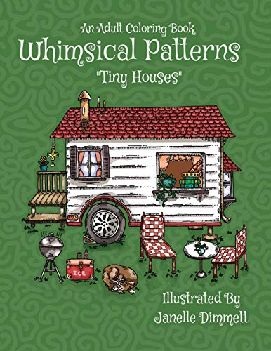 Stock image for Adult Coloring Book: Whimsical Patterns: Tiny Houses for sale by Save With Sam