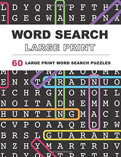 Beispielbild fr Word Search Puzzles Large Print: Large print word search, Word search books, Word search books for adults, Adult word search books, Word search puzzle books, Extra large print word search zum Verkauf von Goodwill of Colorado