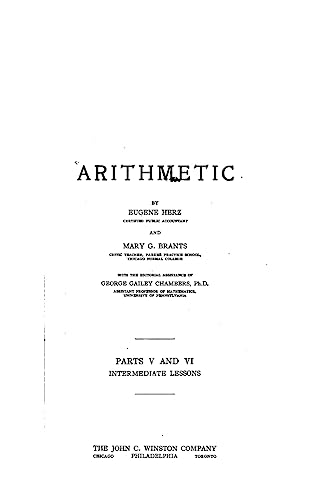 Imagen de archivo de Arithmetic a la venta por THE SAINT BOOKSTORE