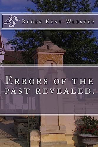 Beispielbild fr Errors of the Past Revealed. zum Verkauf von THE SAINT BOOKSTORE