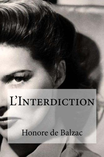Imagen de archivo de L?Interdiction (French Edition) a la venta por Lucky's Textbooks