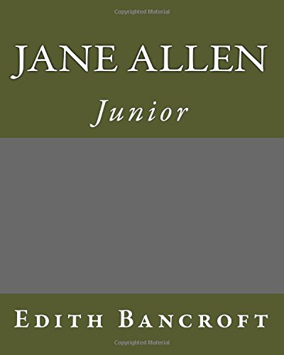 Beispielbild fr Jane Allen: Junior zum Verkauf von Lucky's Textbooks