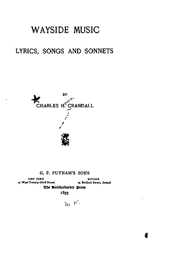 Stock image for Wayside Music, Lyrics, Songs and Sonnets for sale by THE SAINT BOOKSTORE