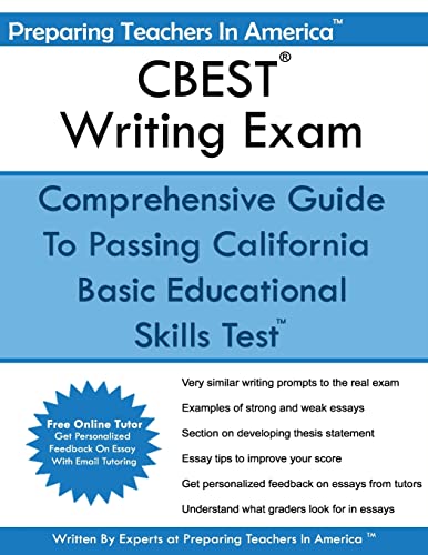 Stock image for CBEST Writing Exam: California Basic Educational Skills Test for sale by HPB-Red