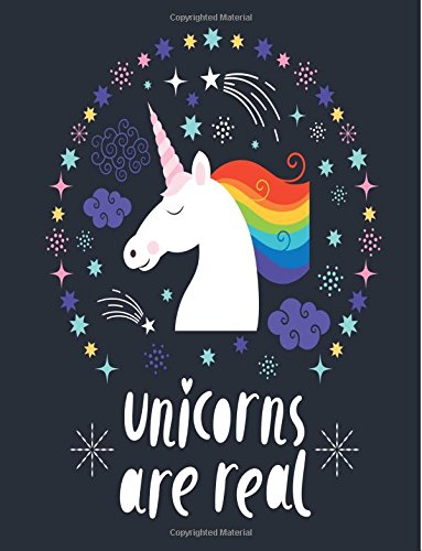 Stock image for Unicorns Are Real: Unicorn Notebook (Composition Book Journal) (8.5 x 11 Large) for sale by SecondSale