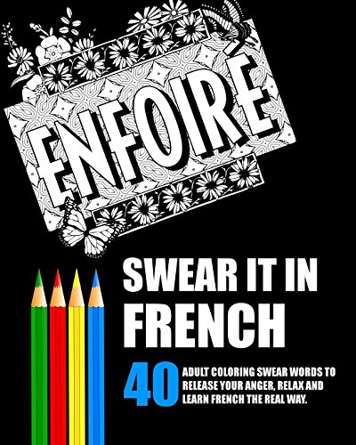 Stock image for Swear It In French: 40 Adult Coloring Swear Words To Release Your Anger, Relax And Learn French The Real Way. for sale by WorldofBooks