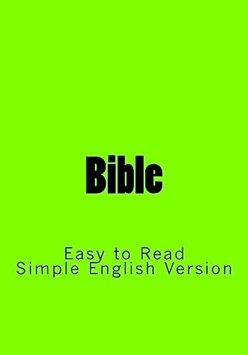 Imagen de archivo de Bible: Easy to Read - Simple English Version a la venta por Lucky's Textbooks