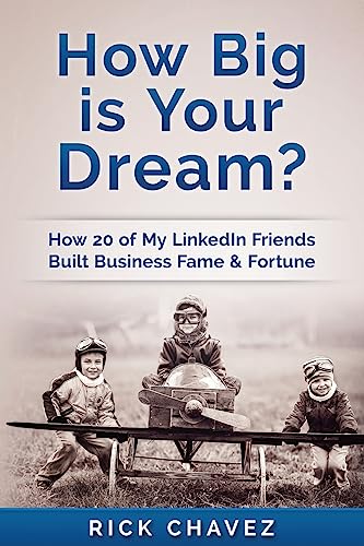 Stock image for How Big is Your Dream?: How 20 of my LinkedIn Friends Built Business Fame & Fortune for sale by Lucky's Textbooks