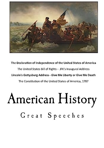 Stock image for American History: Great Speeches for sale by Lucky's Textbooks