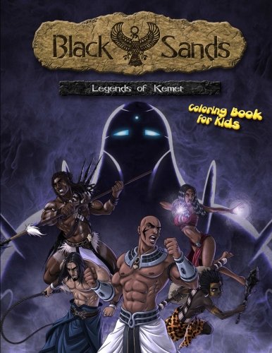 Stock image for Black Sands - The Coloring Book for Kids for sale by Revaluation Books
