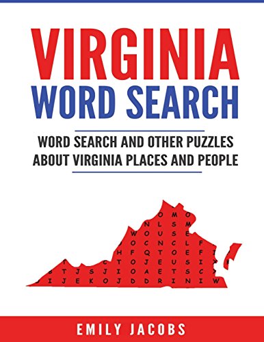 9781535508308: Virginia Word Search: Word Search and Other Puzzles about Virginia Places and People