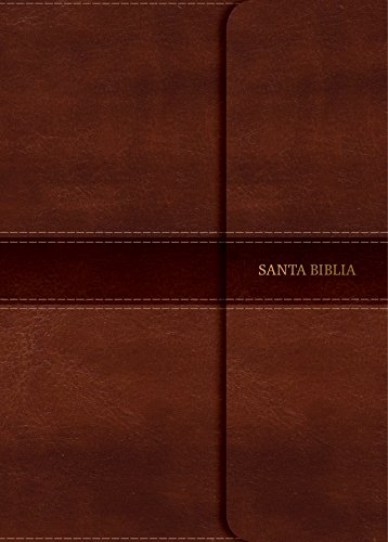 9781535902663: Santa Biblia / Holy Bible: Reina Valera 1960 tradicional and verdadera, marrn, smil Piel con cierre / Brown Imitation Leather