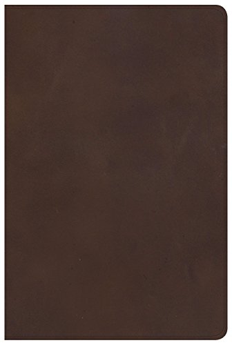 9781535905497: KJV Large Print Personal Size Reference Bible, Brown Genuine Leather, Indexed, Red Letter, Ribbon Marker, Smythe-Sewn, Two-Column Text, Concordance, Presentation Page, Full-Color Maps, Large Font