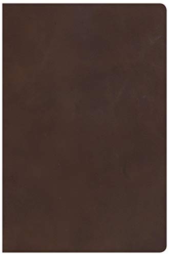 9781535905503: Holy Bible: King James Version, Brown, Genuine Leather, Super Giant Print, Reference