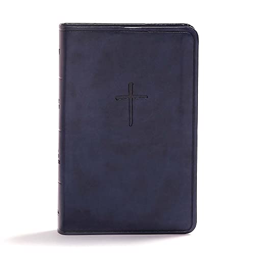 9781535905725: CSB Compact Bible, Navy LeatherTouch, Value Edition, Red Letter, Presentation Page, Full-Color Maps, Easy-to-Read Bible Serif Type
