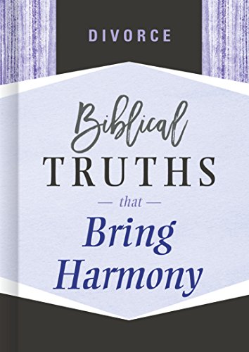 Beispielbild fr Divorce: Biblical Truths that Bring Harmony zum Verkauf von Wonder Book