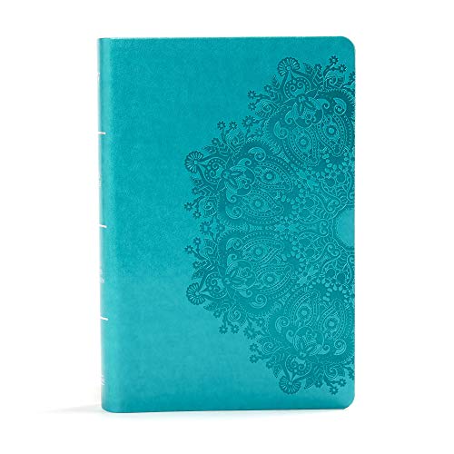 9781535935685: KJV Large Print Personal Size Reference Bible, Teal Leathertouch Indexed: King James Verion, Teal Leathertouch, Personal Size Reference Bible