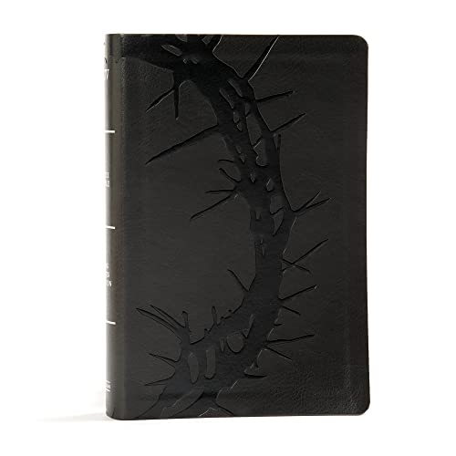 9781535935708: KJV Large Print Personal Size Reference Bible, Charcoal Leathertouch Indexed