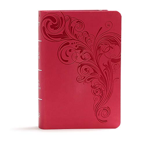 Beispielbild fr KJV Large Print Compact Reference Bible, Pink LeatherTouch, Red Letter, Pure Cambridge Text, Presentation Page, Cross-References, Full-Color Maps, Easy-to-Read Bible MCM Type zum Verkauf von SecondSale