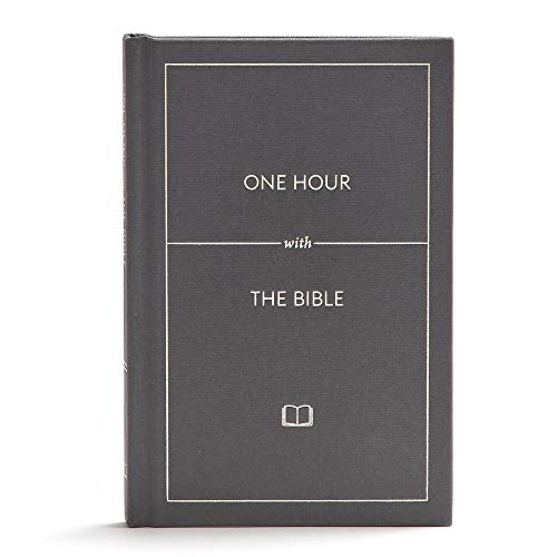 Beispielbild fr One Hour with the Bible, Black Letter, Presentation Page, Bible Overview, Outreach, Evangelism, Concise Format, Easy-to-Read Bible Serif Type zum Verkauf von Gulf Coast Books