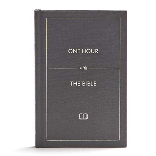 9781535940436: One Hour with the Bible, Black Letter, Presentation Page, Bible Overview, Outreach, Evangelism, Concise Format, Easy-to-Read Bible Serif Type