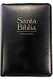 Beispielbild fr Biblia RVR 1960 Letra Grande Tamaño Manual Negro zum Verkauf von HPB-Ruby