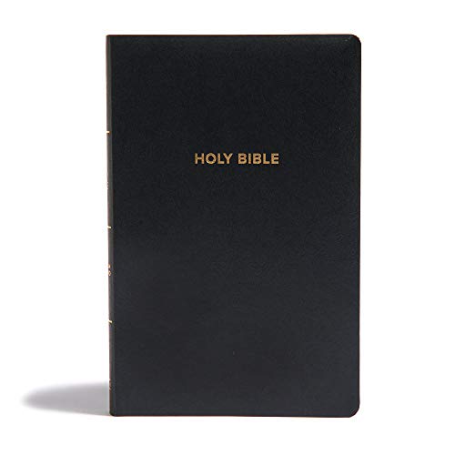Beispielbild fr CSB Gift & Award Bible, Black, Imitation Leather, Red Letter, Presentation Page, Full-color Maps, Easy-to-Read Bible Serif Type zum Verkauf von ZBK Books