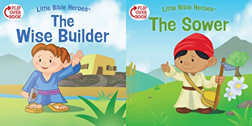 Beispielbild fr The Wise Builder/The Sower (flip-over) (Little Bible Heroes) zum Verkauf von GoodwillNI