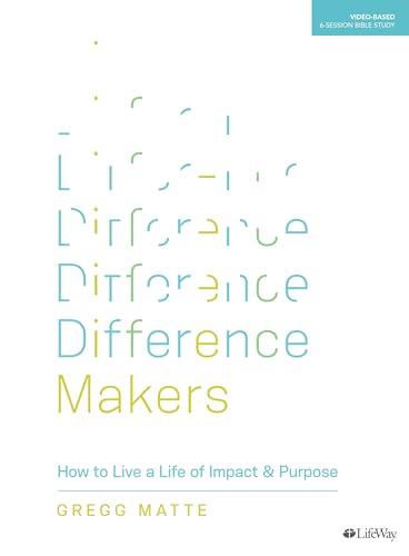 Stock image for Difference Makers - Bible Study Book: How to Live a Life of Impact & Purpose for sale by ThriftBooks-Atlanta
