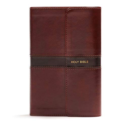 9781535953825: CSB Personal Size Bible, Saddle Brown LeatherTouch with Magnetic Flap: Christian Standard Bible, Personal Size Bible, Saddle Brown Leathertouch With Magnetic Flap