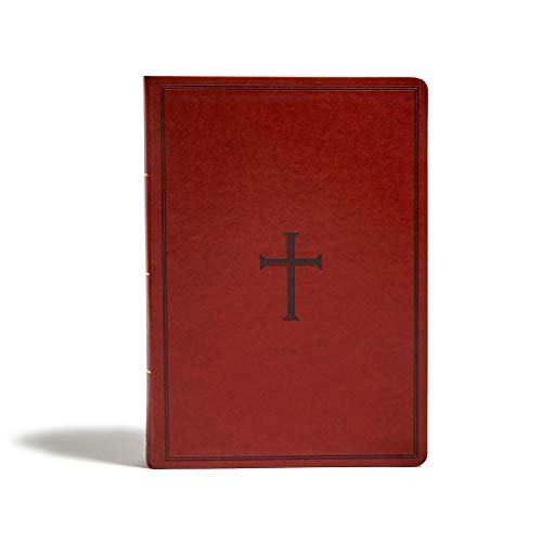 Stock image for KJV Super Giant Print Reference Bible, Brown LeatherTouch, Red Letter, Pure Cambridge Text, Presentation Page, Cross-References, Full-Color Maps, Easy-to-Read Bible MCM Type for sale by Book Deals