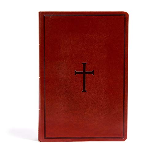 9781535954259: Holy Bible: King James Version, Super Giant Print Reference Bible, Brown Leathertouch