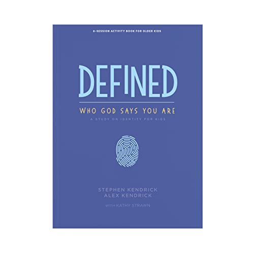 Beispielbild fr Defined: Who God Says You Are - Older Kids Activity Book: A Study on Identity for Kids zum Verkauf von SecondSale