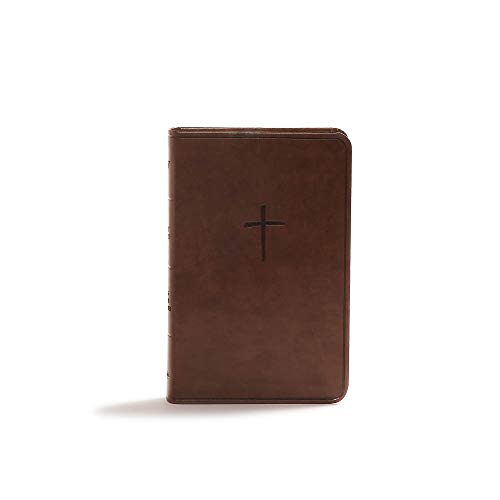 9781535956826: The Holy Bible: King James Version, Brown Leathertouch
