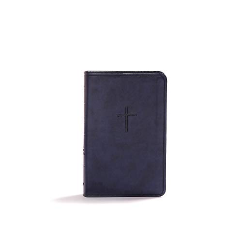 9781535956833: The Holy Bible: King James Version, Navy Leathertouch, KJV Compact Bible: Value Edition