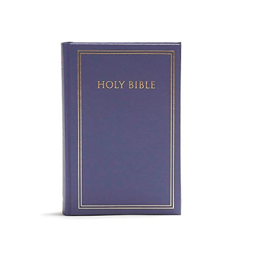 9781535961387: KJV Pew Bible, Blue Hardcover